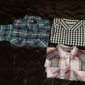 3 dress shirts